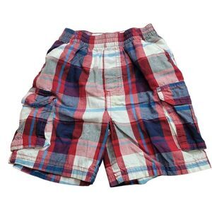 Garanimals plaid cargo shorts 24mo